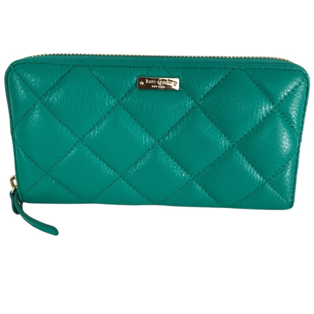 Kate Spade Teal Quilted Wallet